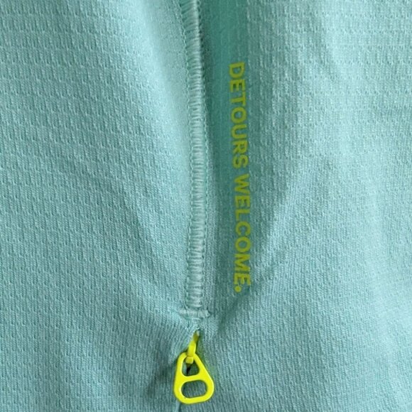 Lululemon Cap Sleeve Hiking Tank Top Wild Mint Green Rel: 7/22 Women's size 10 - Picture 9 of 10